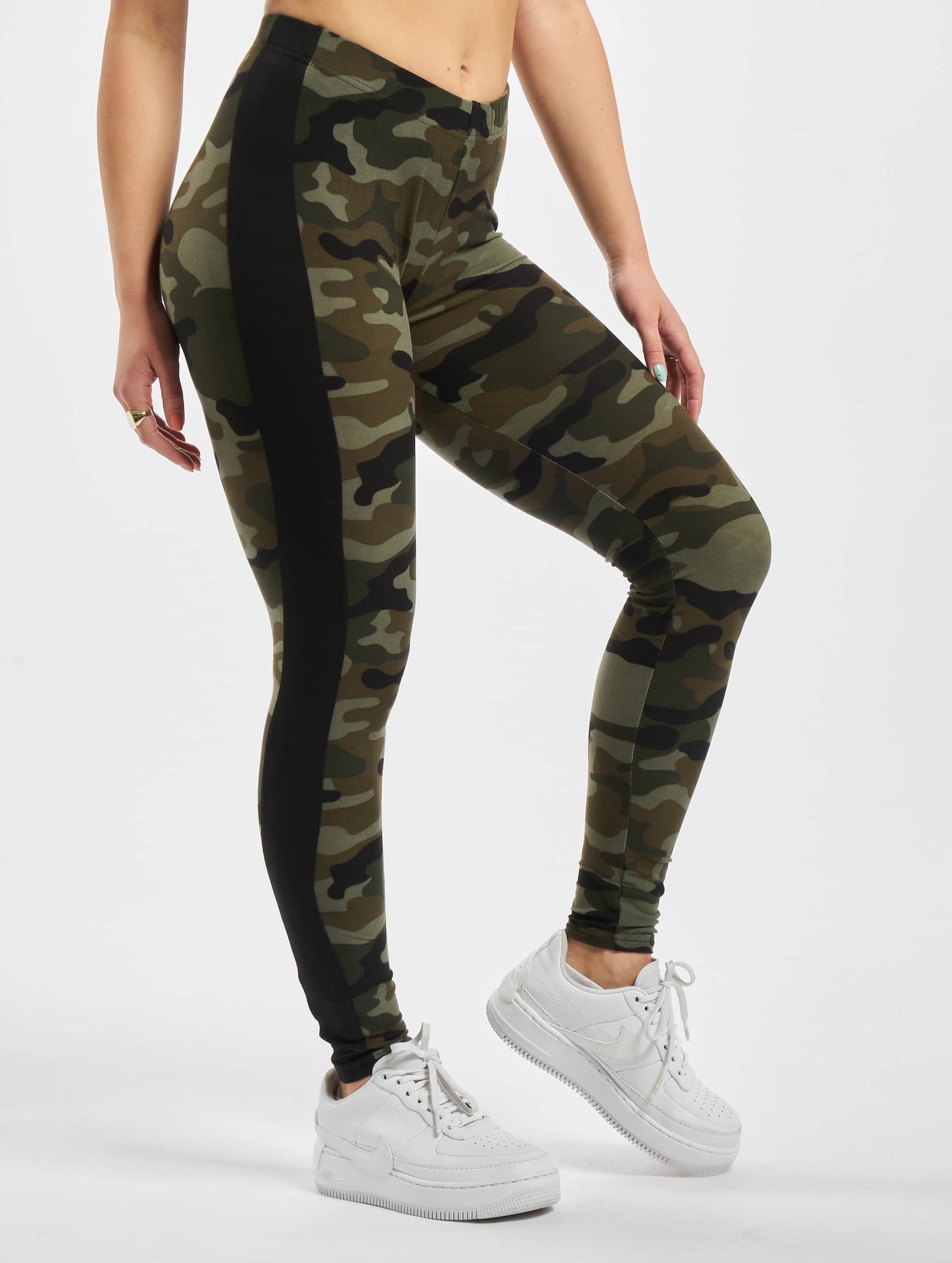 Camo stripe leggings sale