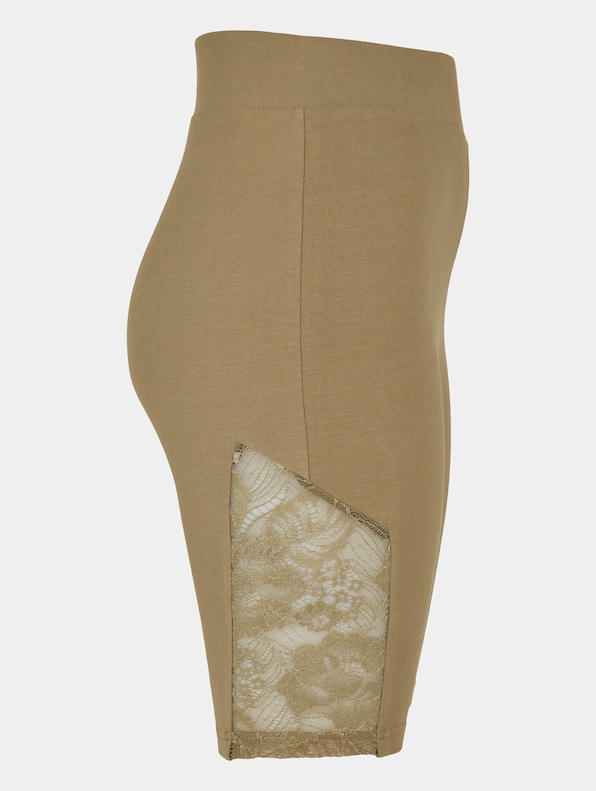 Ladies High Waist Lace Inset-3