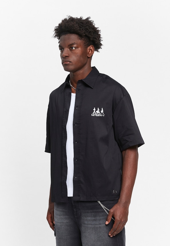 CREATIVE DEPT LOGO BUTTONSHIRT-4