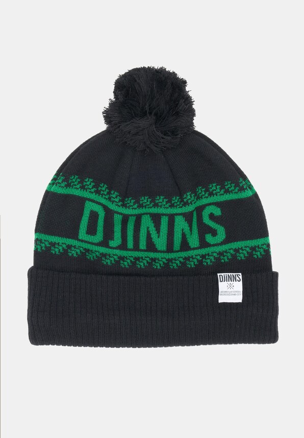  Bubble Beanie Winter Jacquard-0