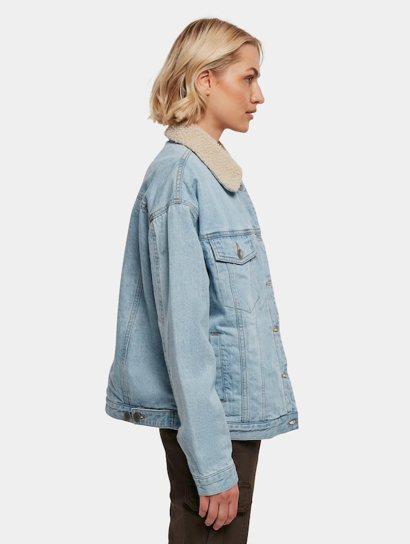 Ladies Oversized Sherpa-3