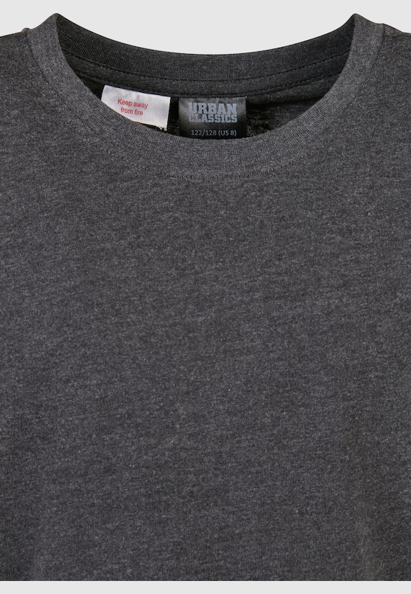 Urban Classics Boys Long Shaped Turnup 2-Pack T-Shirt-8