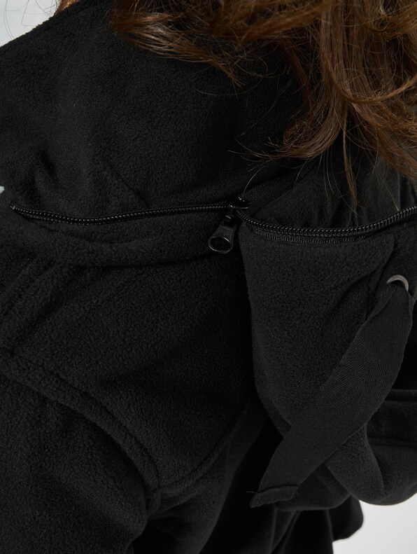 Women Square Fleece Jacket-4