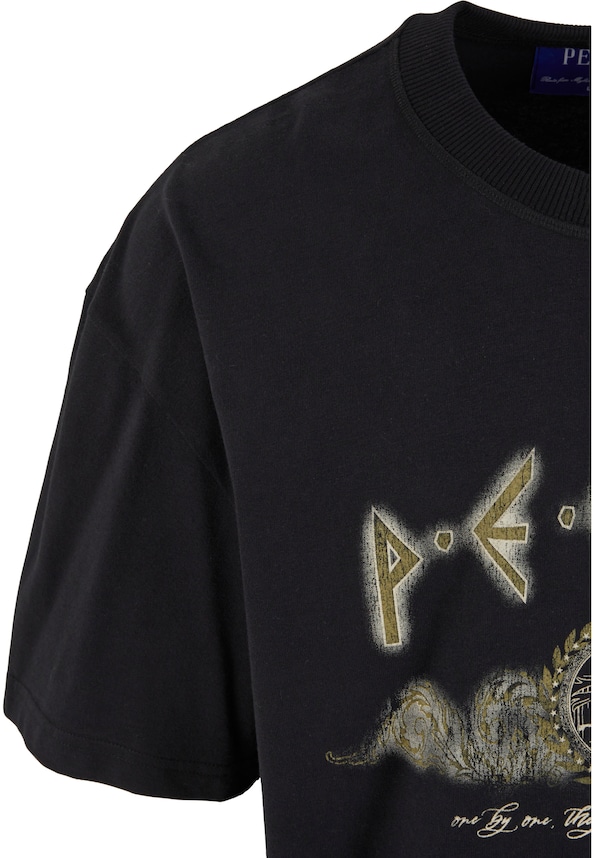 PEQUS Ancient Painting T-Shirt-4