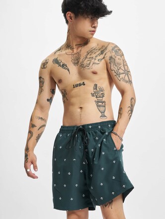 Embroidery Swim Shorts