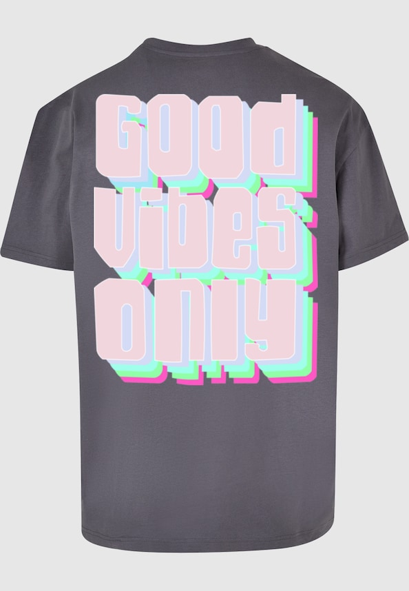 Good Vibes Only Oversize Tee-3