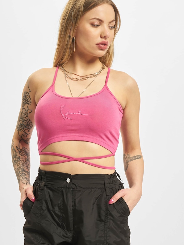 Small Signature Crop Laced Washed-2