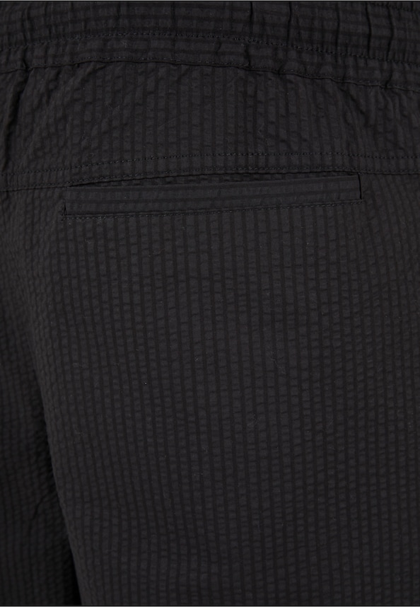 Basic Seersucker Shorts-6