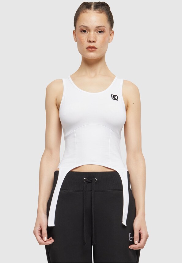 KW241-002-2 Karl Kani KK Og Corset Strap Top-0