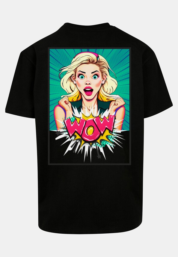 WOW Comic Heavy Oversized Tee-5
