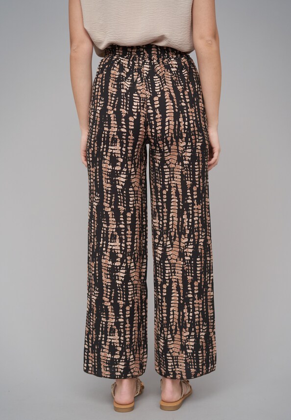 Summer Crepe Pant Geometric-1