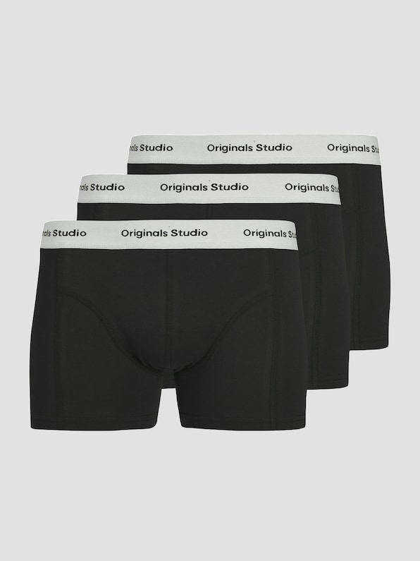 Solid Trunks 3 Pack-0