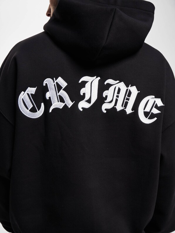 Dropsize Heavy Oversize Crime Hoodies-2