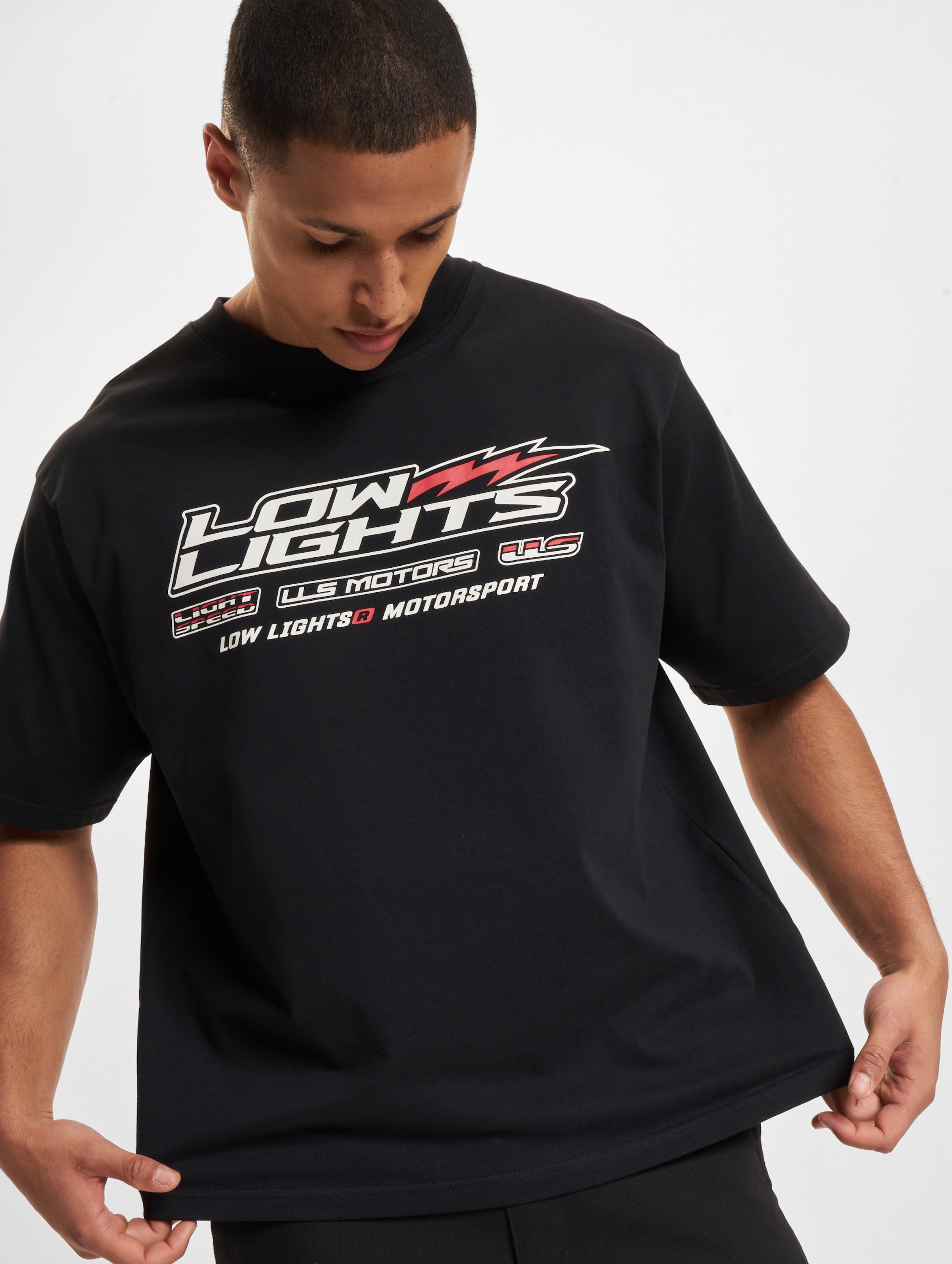 Low Lights Studios LLS Motors T-Shirt black Männer,Unisex op kleur zwart, Maat S