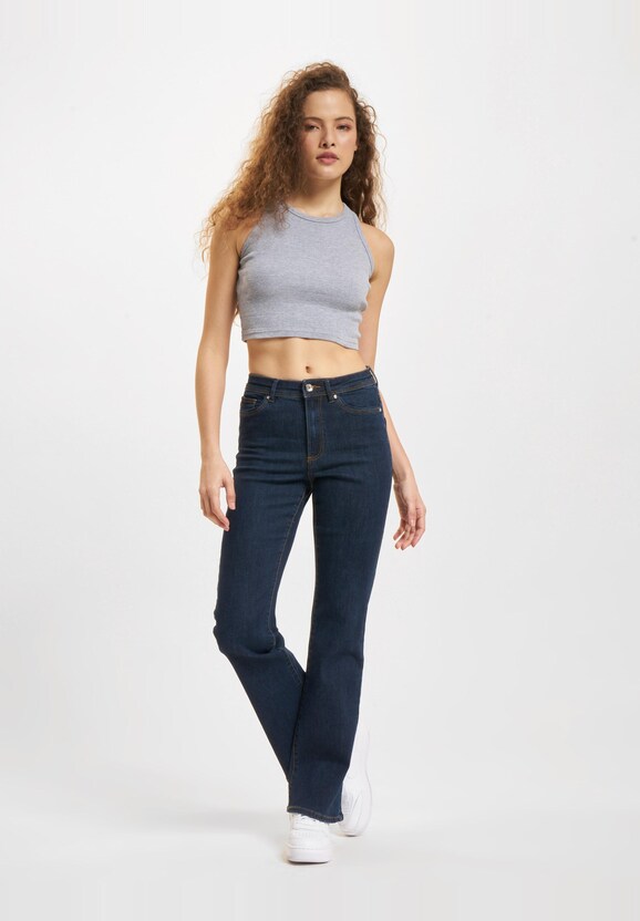 WAUW High Waist Flared Rise Denim GUA030-5