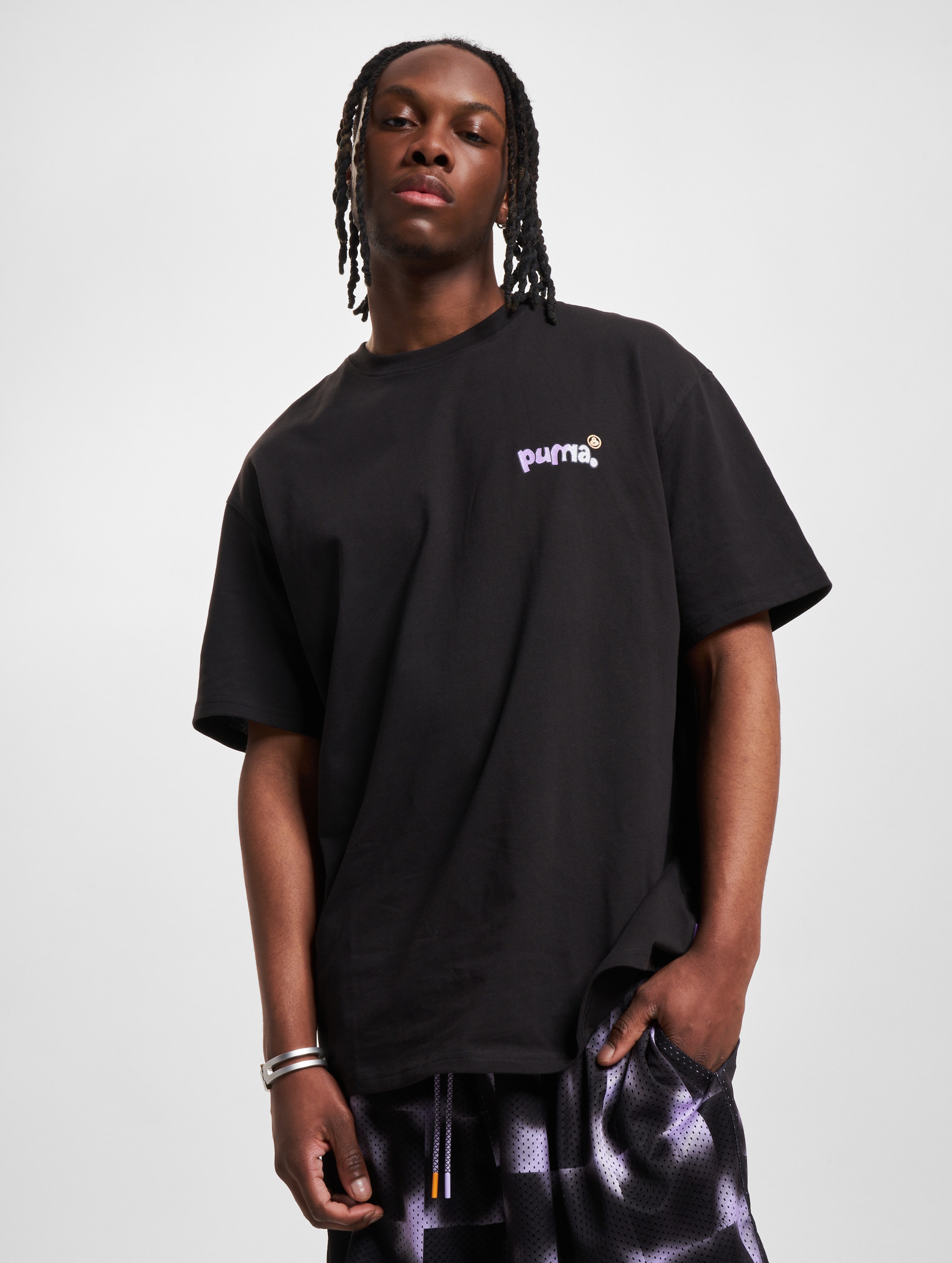 Puma X 8enjamin Graphic T-Shirt Mannen op kleur zwart, Maat M