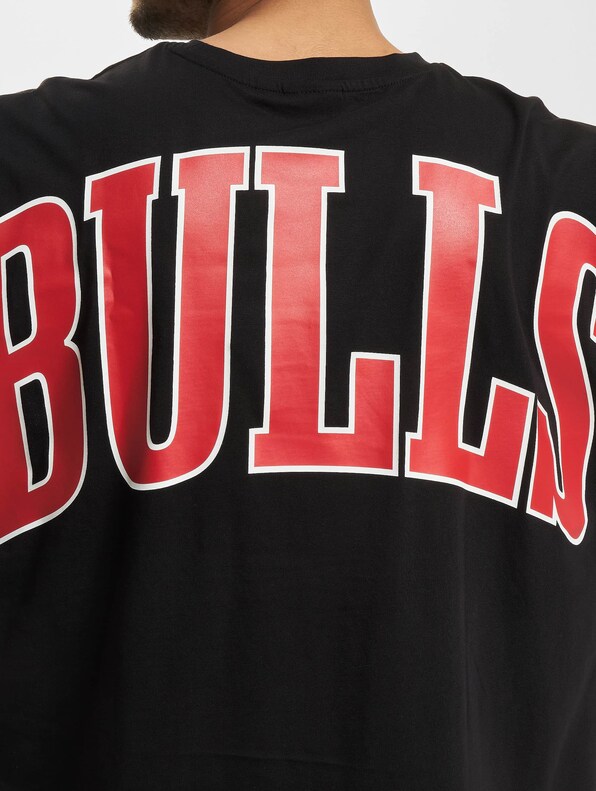 New Era NBA Chiacgo Bulls Infill Logo T-Shirt - Black - Mens