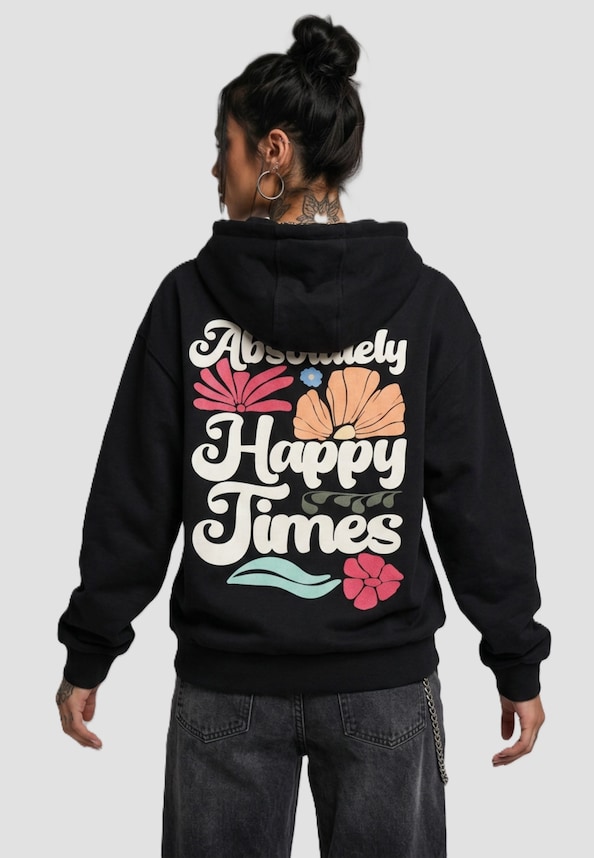 Ladies 77 Happy Times Black Everyday -0