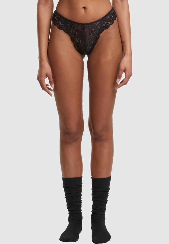 Ladies Allover Lace Tanga 2-Pack-2