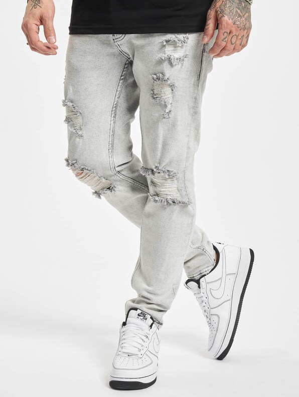 2Y Thilo Skinny Jeans grey-0