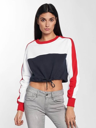 3-Tone Stripe Cropped