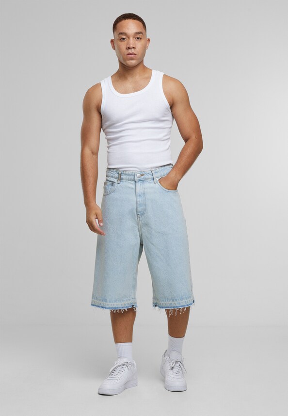 Joran Open Hem Baggy Shorts-2