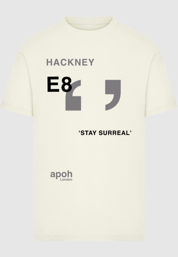 APOH - Surreal Hackney Slogan T-Shirt-2