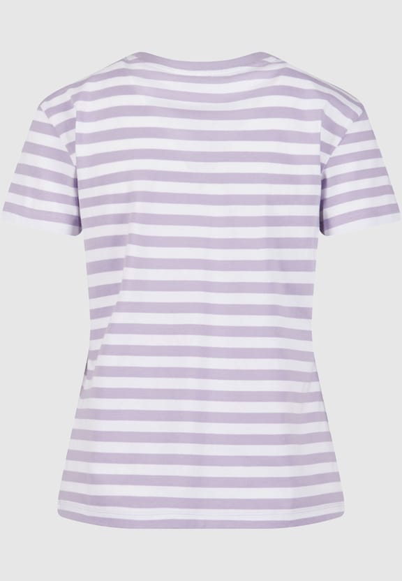 Ladies Regular Striped Tee-4