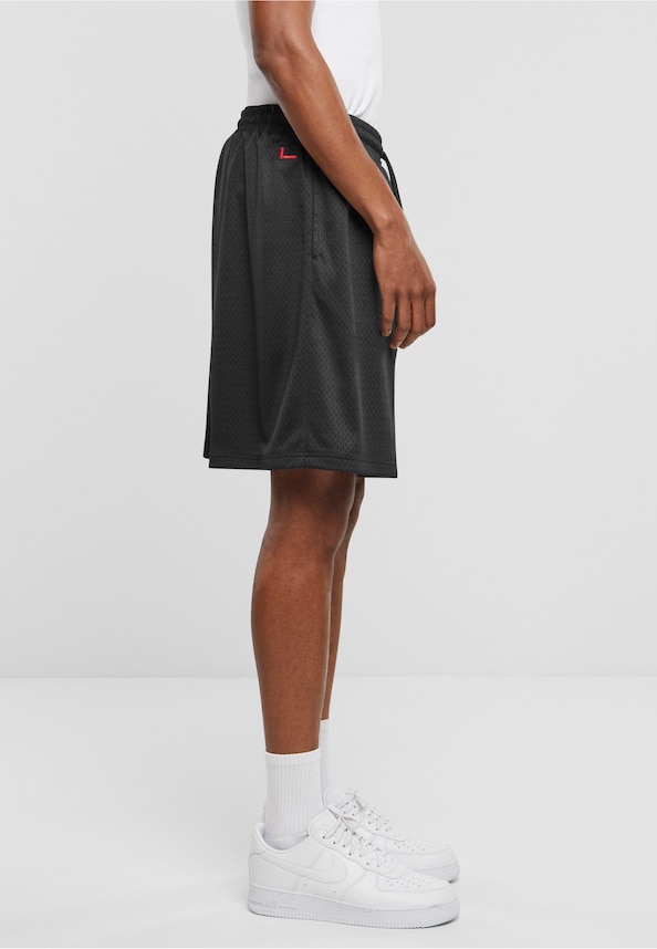 FM242-005-1 Fubu Varsity Mesh Shorts-3