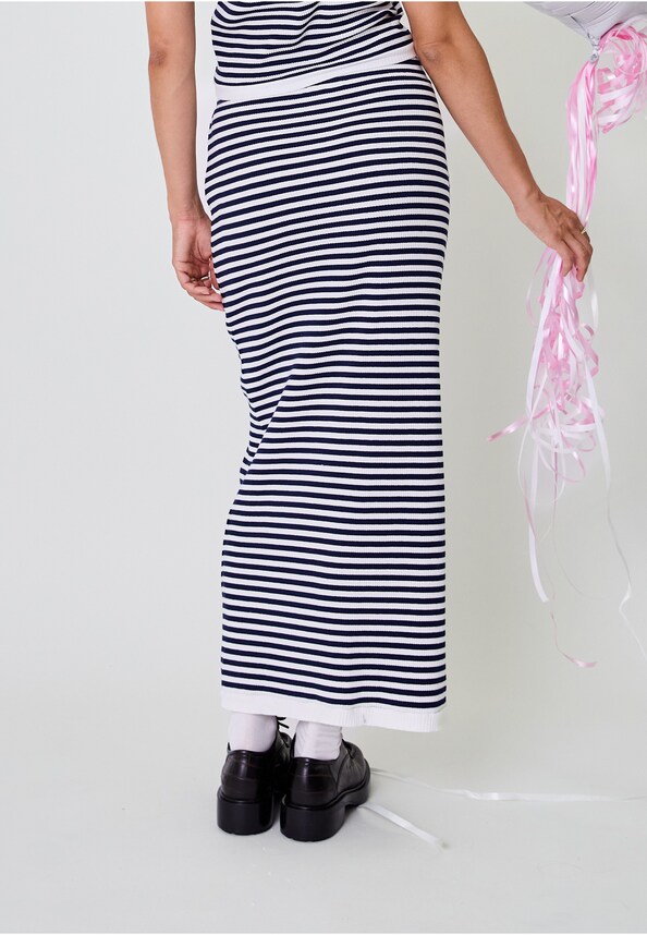 Lior Striped Skirt-1