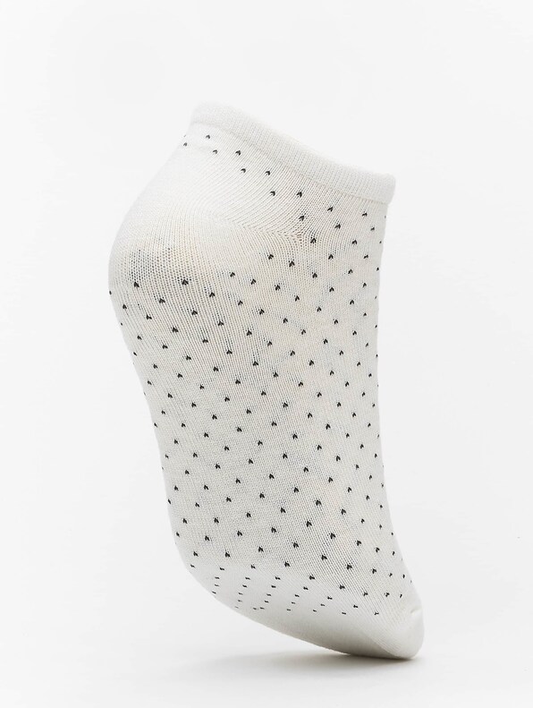 No Show Socks Dots 5-Pack-7