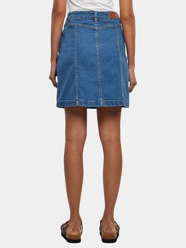 Organic Stretch Button Denim -1