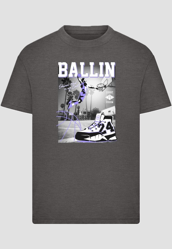Kids Ballin Hard Tee-2