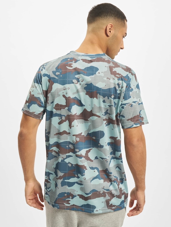 Nike Dri-Fit Legend Camo All Over Print T-Shirt Ocean-1