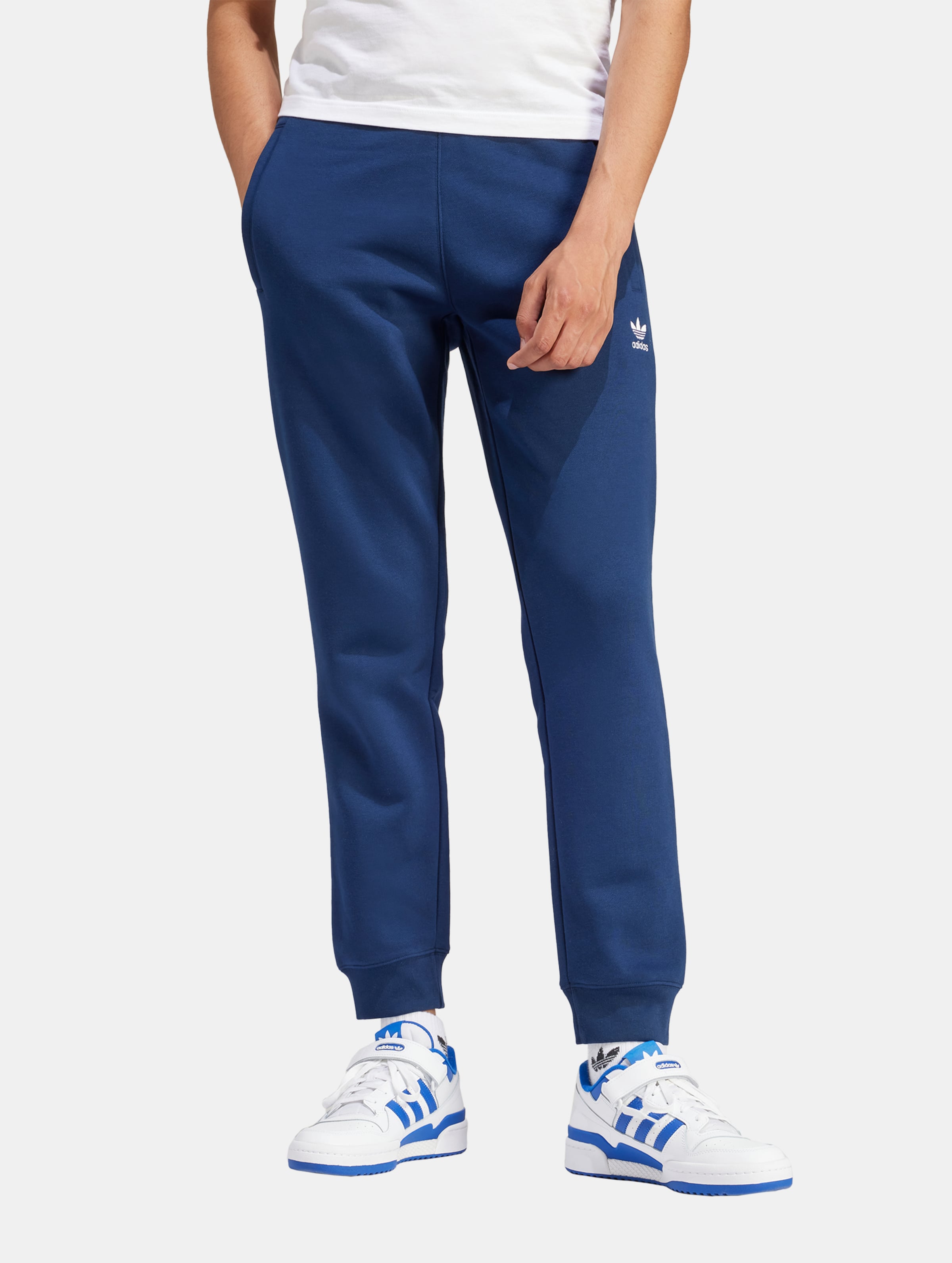 adidas Originals Trefoil Essential Jogginghosen Männer,Unisex op kleur blauw, Maat S