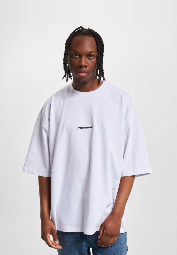 PEGADOR Logo Boxy T-Shirts-2