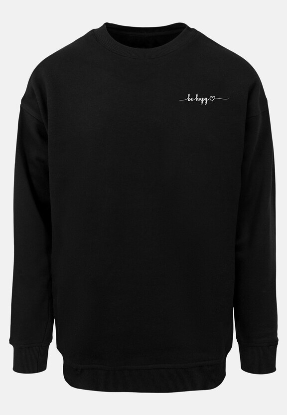 Merchcode Be Happy Sweat Crewneck-2