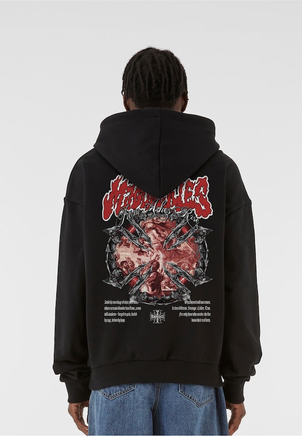 MJG Heavy Oversized Hoody - Ornament of Ashes-1