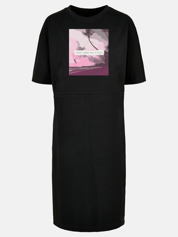 Ladies Summer - Every summer has a story Oversized Slit-2