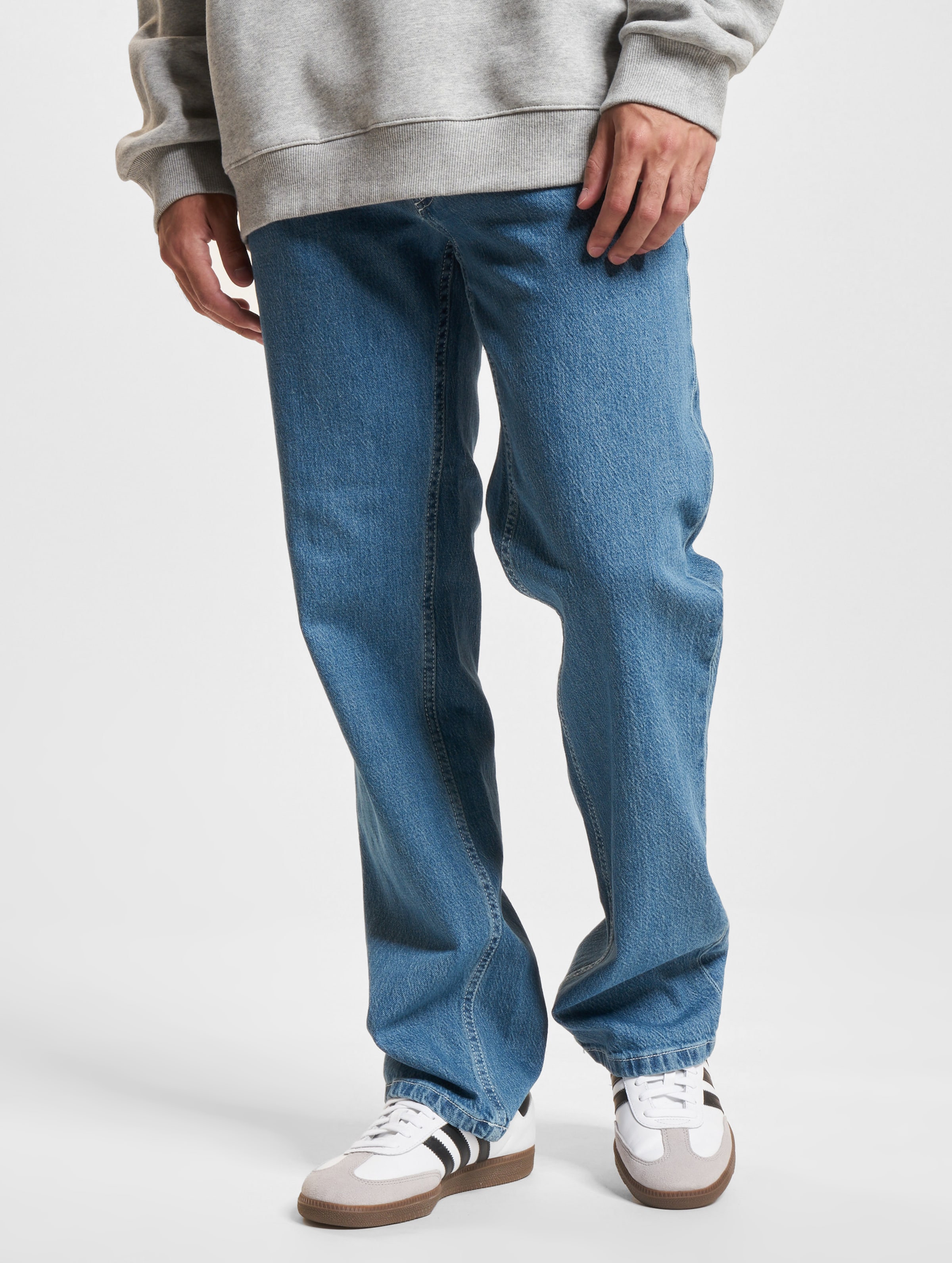 Denim Project Miami Loose Recycled Straight Fit Jeans Männer,Unisex op kleur blauw, Maat 2934