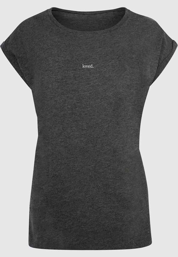 Ladies Love Extended Shoulder Tee-4