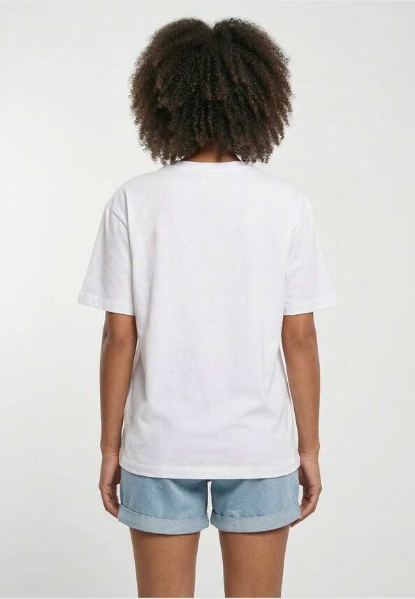 Ladies Urban Classic Heart Logo Loose Tee-1