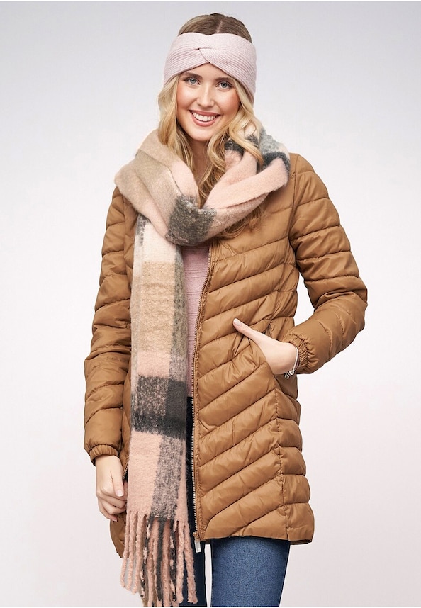 ONLY Damen Longform Steppjacke-0