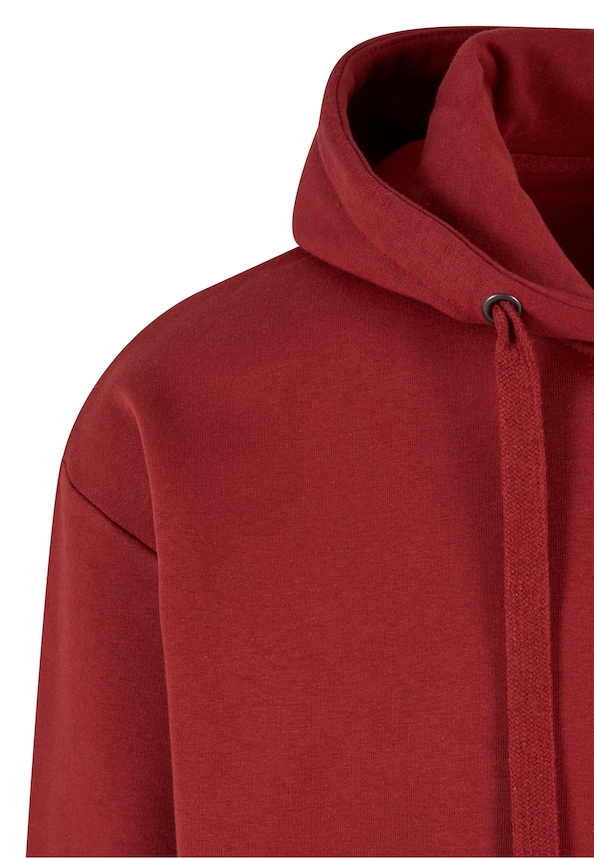 KM-HD011-052-05 SMALL SIGNATURE ESSENTIAL HOODIE DARK RED-4
