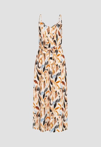 Cloud5ive Maxi Kleid Bindegürtel Ikat Print lo