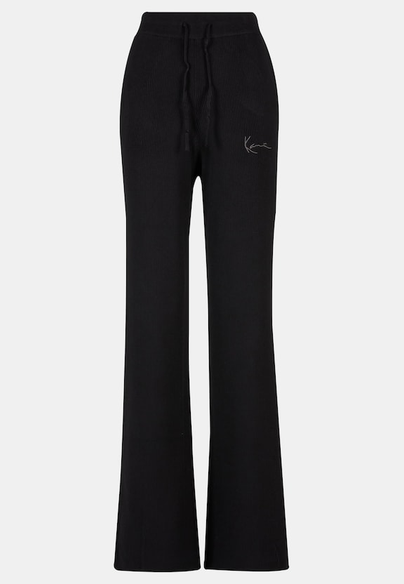 Small Signature Knit Wide Leg-3