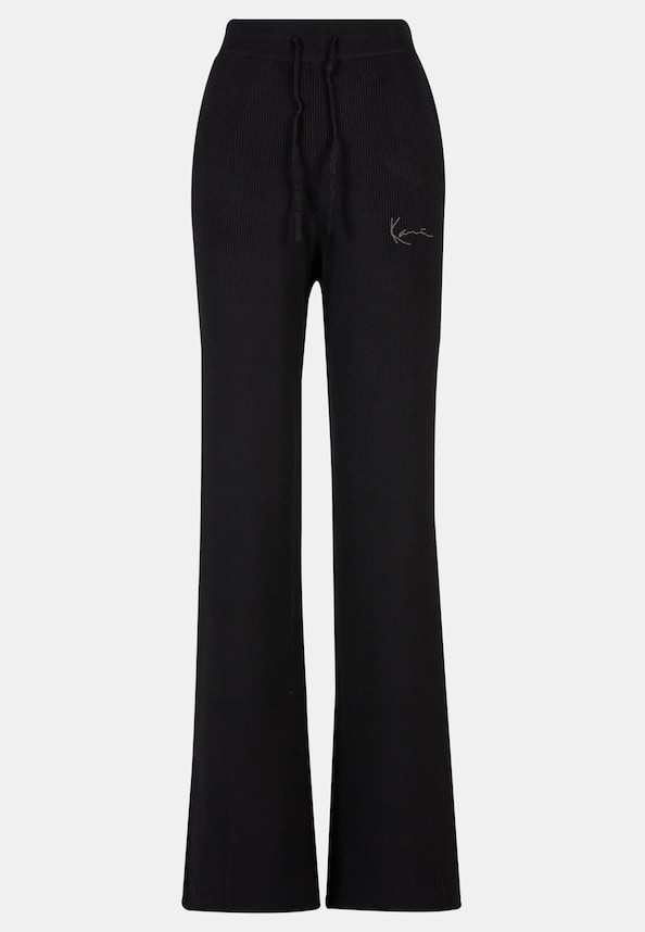 Small Signature Knit Wide Leg-3