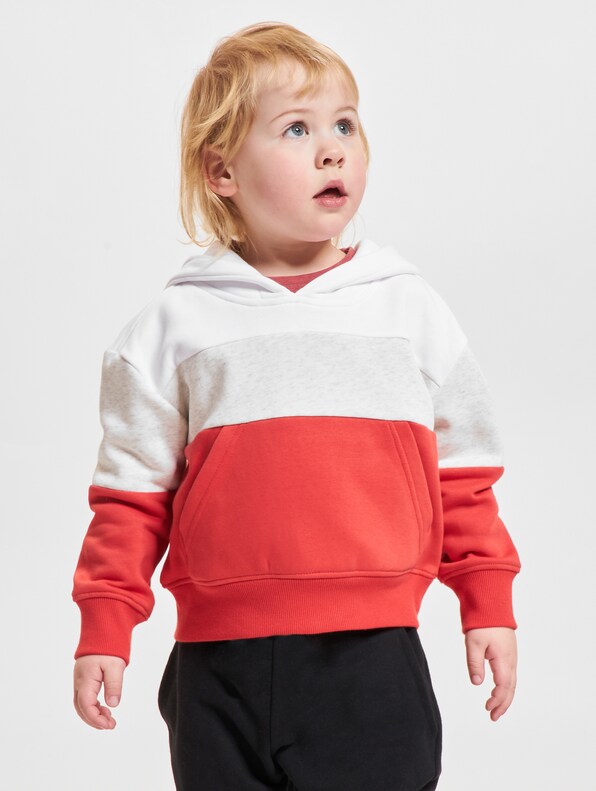 Girls Oversized 3-Tone Hoody-2