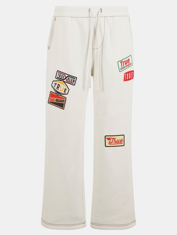 True Religion PATCH BIG-T BAGGY SWEATPANTS-6