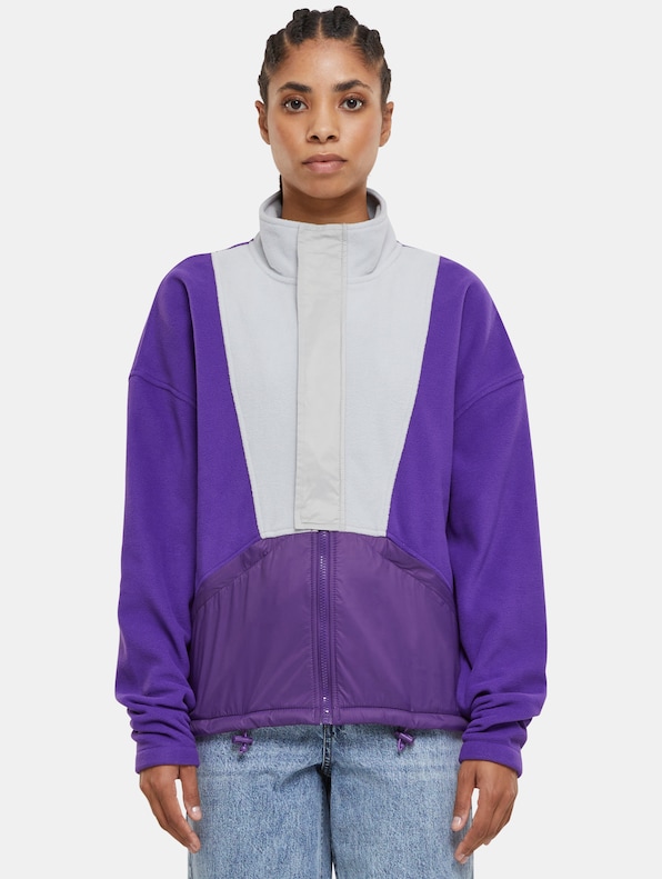 Urban Classics Ladies Polarfleece Track Jacket-2